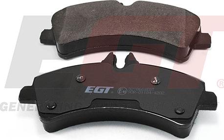 EGT 321866iEGT - Комплект спирачно феродо, дискови спирачки vvparts.bg