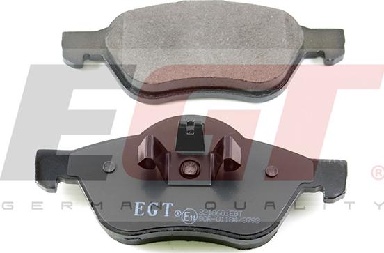 EGT 321860iEGT - Комплект спирачно феродо, дискови спирачки vvparts.bg