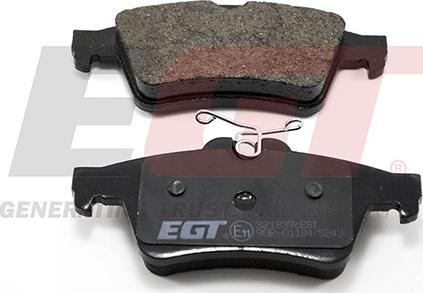 EGT 321837cEGT - Комплект спирачно феродо, дискови спирачки vvparts.bg