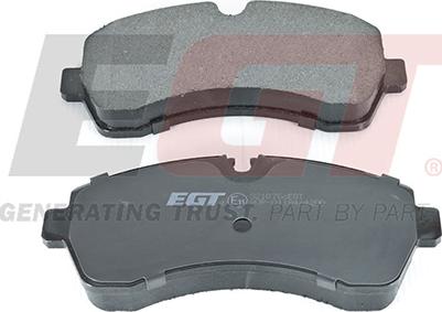 EGT 321876cEGT - Комплект спирачно феродо, дискови спирачки vvparts.bg