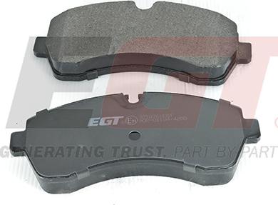 EGT 321876iEGT - Комплект спирачно феродо, дискови спирачки vvparts.bg