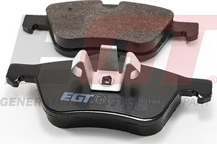 EGT 321793iEGT - Комплект спирачно феродо, дискови спирачки vvparts.bg