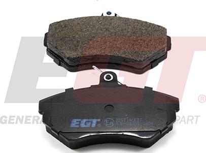 EGT 321714cEGT - Комплект спирачно феродо, дискови спирачки vvparts.bg