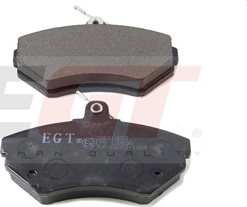 EGT 321714EGT - Комплект спирачно феродо, дискови спирачки vvparts.bg
