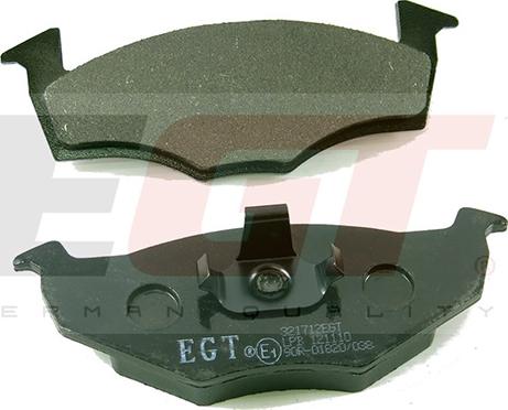 EGT 321712EGT - Комплект спирачно феродо, дискови спирачки vvparts.bg
