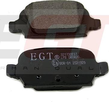 EGT 321730EGT - Комплект спирачно феродо, дискови спирачки vvparts.bg