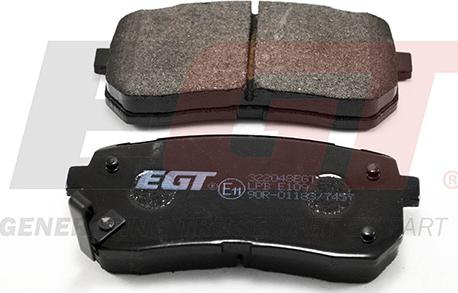 EGT 322048EGT - Комплект спирачно феродо, дискови спирачки vvparts.bg