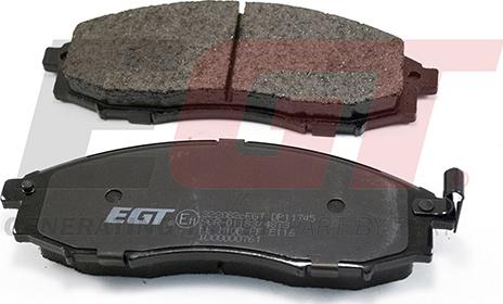EGT 322082cEGT - Комплект спирачно феродо, дискови спирачки vvparts.bg