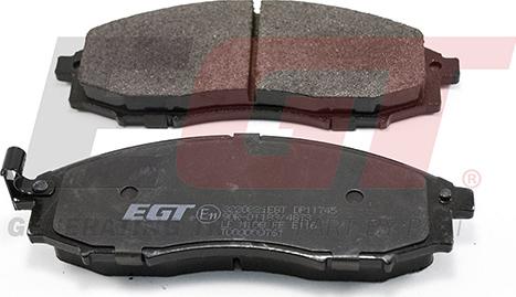 EGT 322082iEGT - Комплект спирачно феродо, дискови спирачки vvparts.bg