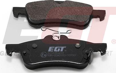 EGT 322039iEGT - Комплект спирачно феродо, дискови спирачки vvparts.bg