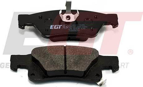 EGT 322140EGT - Комплект спирачно феродо, дискови спирачки vvparts.bg