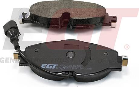 EGT 322148cEGT - Комплект спирачно феродо, дискови спирачки vvparts.bg