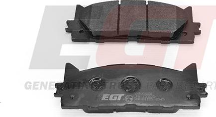 EGT 322166EGT - Комплект спирачно феродо, дискови спирачки vvparts.bg