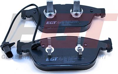 EGT 322106iEGT - Комплект спирачно феродо, дискови спирачки vvparts.bg