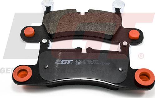 EGT 322101cEGT - Комплект спирачно феродо, дискови спирачки vvparts.bg