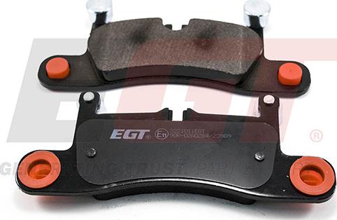 EGT 322101iEGT - Комплект спирачно феродо, дискови спирачки vvparts.bg