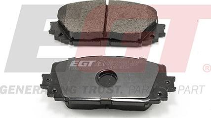 EGT 322184cEGT - Комплект спирачно феродо, дискови спирачки vvparts.bg