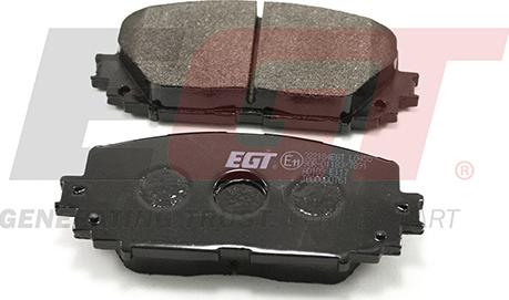 EGT 322184EGT - Комплект спирачно феродо, дискови спирачки vvparts.bg