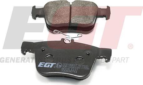 EGT 322186EGT - Комплект спирачно феродо, дискови спирачки vvparts.bg