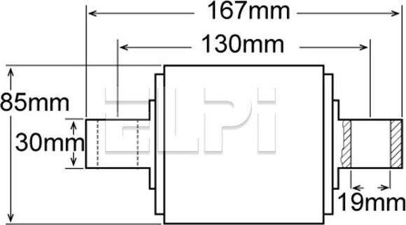 ELPI LP205 3041 - Ремонтен комплект, надлъжна кормилна щанга vvparts.bg