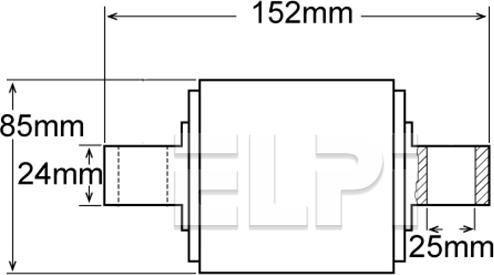 ELPI LP205 3042 - Ремонтен комплект, надлъжна кормилна щанга vvparts.bg