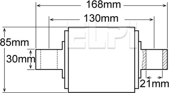 ELPI LP205 2832 - Ремонтен комплект, надлъжна кормилна щанга vvparts.bg