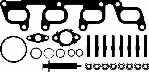 Elring 244.440 - Монтажен комплект, турбина vvparts.bg