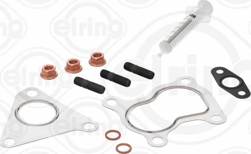 Elring 714.860 - Монтажен комплект, турбина vvparts.bg