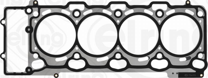 Elring 736.220 - Гарнитура, цилиндрова глава vvparts.bg