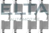 Elta Automotive EA8906 - Комплект принадлежности, дискови накладки vvparts.bg