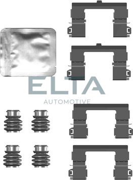 Elta Automotive EA8916 - Комплект принадлежности, дискови накладки vvparts.bg