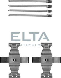 Elta Automotive EA8545 - Комплект принадлежности, дискови накладки vvparts.bg