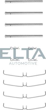 Elta Automotive EA8559 - Комплект принадлежности, дискови накладки vvparts.bg