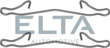 Elta Automotive EA8519 - Комплект принадлежности, дискови накладки vvparts.bg