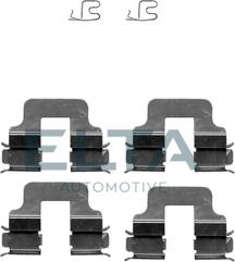 Elta Automotive EA8514 - Комплект принадлежности, дискови накладки vvparts.bg