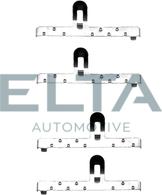 Elta Automotive EA8511 - Комплект принадлежности, дискови накладки vvparts.bg