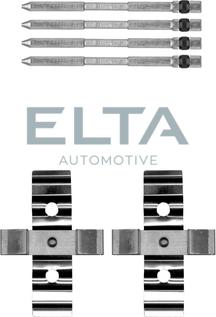 Elta Automotive EA8530 - Комплект принадлежности, дискови накладки vvparts.bg