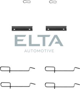 Elta Automotive EA8531 - Комплект принадлежности, дискови накладки vvparts.bg