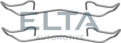Elta Automotive EA8528 - Комплект принадлежности, дискови накладки vvparts.bg