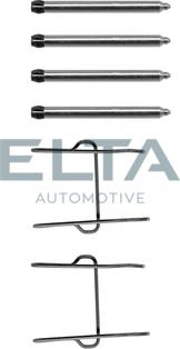 Elta Automotive EA8574 - Комплект принадлежности, дискови накладки vvparts.bg