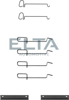 Elta Automotive EA8573 - Комплект принадлежности, дискови накладки vvparts.bg