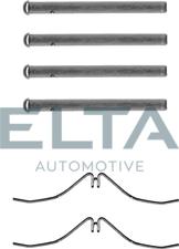 Elta Automotive EA8572 - Комплект принадлежности, дискови накладки vvparts.bg