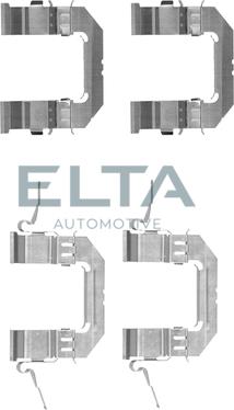 Elta Automotive EA8696 - Комплект принадлежности, дискови накладки vvparts.bg