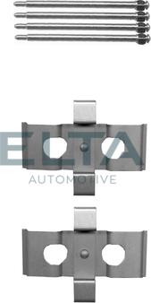 Elta Automotive EA8652 - Комплект принадлежности, дискови накладки vvparts.bg