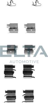 Elta Automotive EA8612 - Комплект принадлежности, дискови накладки vvparts.bg