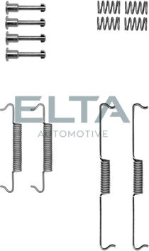 Elta Automotive EA8054 - Комплект принадлежности, челюсти за ръчна спирачка vvparts.bg