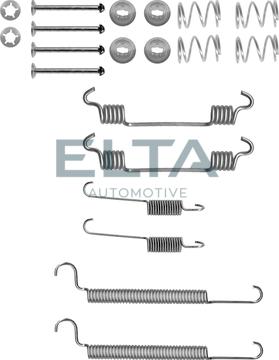 Elta Automotive EA8004 - Комплект принадлежности, спирани челюсти vvparts.bg