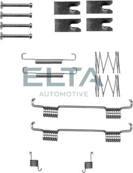 Elta Automotive EA8011 - Комплект принадлежности, челюсти за ръчна спирачка vvparts.bg