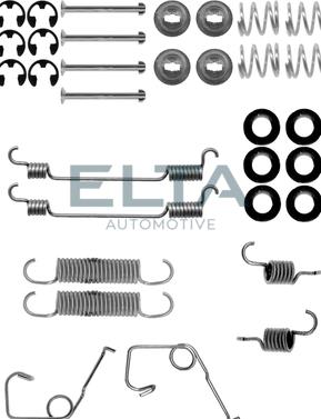 Elta Automotive EA8085 - Комплект принадлежности, спирани челюсти vvparts.bg
