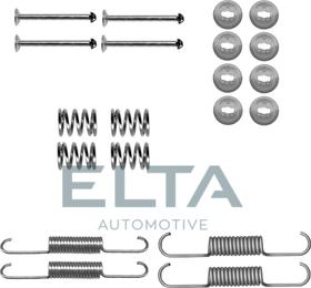 Elta Automotive EA8153 - Комплект принадлежности, челюсти за ръчна спирачка vvparts.bg